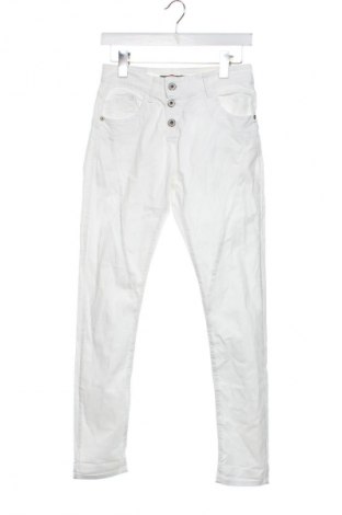 Damskie spodnie Please, Rozmiar S, Kolor Biały, Cena 28,99 zł