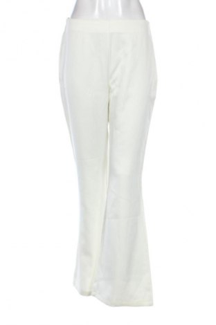 Damskie spodnie SHEIN, Rozmiar M, Kolor ecru, Cena 42,51 zł