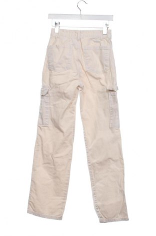 Damskie spodnie Stradivarius, Rozmiar S, Kolor ecru, Cena 35,99 zł