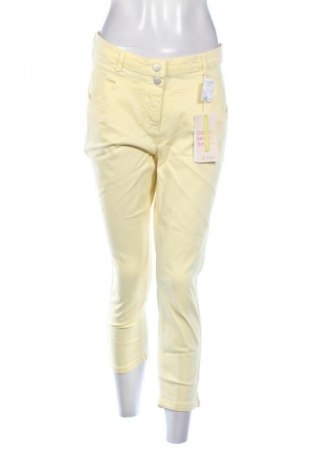 Pantaloni de femei Toni, Mărime L, Culoare Galben, Preț 103,99 Lei