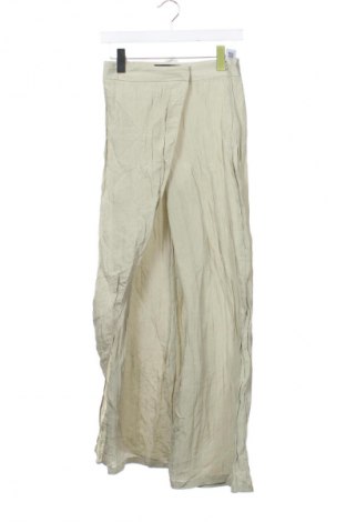 Pantaloni de femei Zara, Mărime XS, Culoare Verde, Preț 68,99 Lei