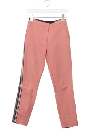 Dámske nohavice Zara, Veľkosť XS, Farba Popolavo ružová, Cena  15,39 €