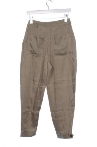 Dámske nohavice Zara, Veľkosť XS, Farba Zelená, Cena  7,85 €