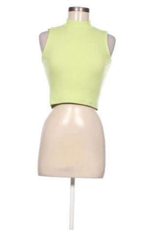 Damska koszulka na ramiączkach Sinsay, Rozmiar L, Kolor Zielony, Cena 26,79 zł