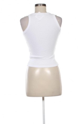 Damska koszulka na ramiączkach Sinsay, Rozmiar S, Kolor Biały, Cena 24,99 zł