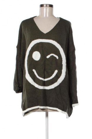 Дамски пуловер Aniston, Размер XL, Цвят Зелен, Цена 13,80 €