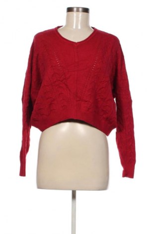 Дамски пуловер Bluoltre, Размер M, Цвят Червен, Цена 6,64 €