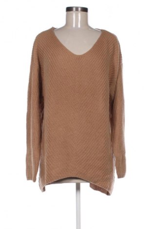 Γυναικείο πουλόβερ Ever.me by Takko Fashion, Μέγεθος XL, Χρώμα Καφέ, Τιμή 10,99 €