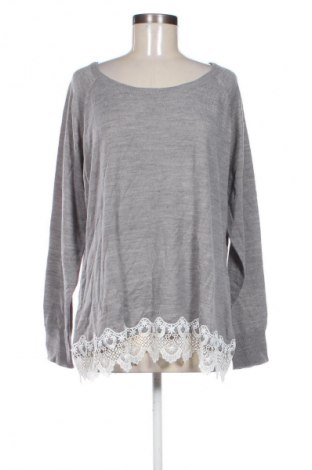 Γυναικείο πουλόβερ Janina, Μέγεθος XL, Χρώμα Γκρί, Τιμή 6,99 €