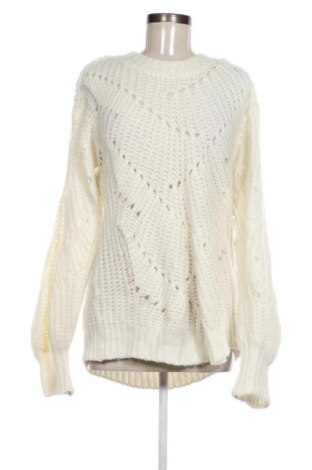 Damski sweter Nly Trend, Rozmiar L, Kolor Biały, Cena 20,99 zł