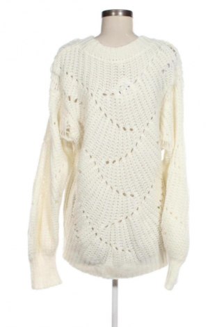 Damski sweter Nly Trend, Rozmiar L, Kolor Biały, Cena 20,99 zł