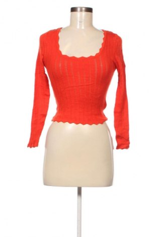 Дамски пуловер ONLY, Размер XS, Цвят Оранжев, Цена 7,15 €