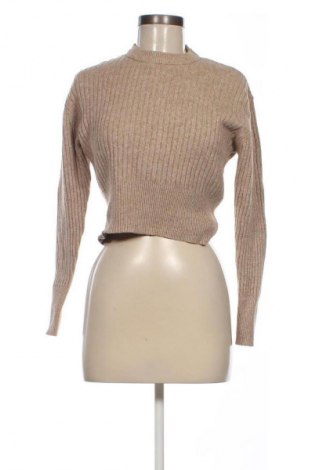 Дамски пуловер Pull&Bear, Размер S, Цвят Кафяв, Цена 11,24 €