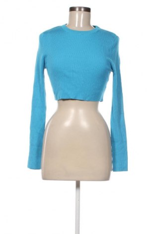 Дамски пуловер Pull&Bear, Размер L, Цвят Син, Цена 2,04 €