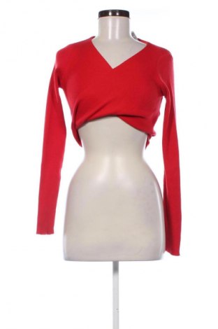 Dámský svetr Pull&Bear, Velikost S, Barva Červená, Cena  49,00 Kč