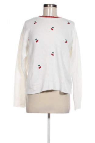Дамски пуловер Sinsay, Размер S, Цвят Бял, Цена 7,38 €