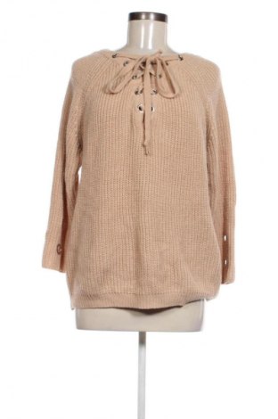 Damski sweter So, Rozmiar M, Kolor Beżowy, Cena 20,99 zł