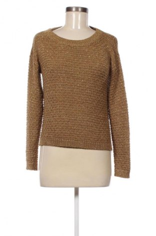 Дамски пуловер Stradivarius, Размер S, Цвят Златист, Цена 8,81 €