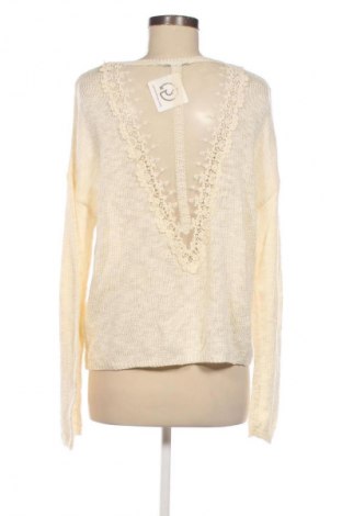 Damski sweter Tally Weijl, Rozmiar L, Kolor ecru, Cena 26,99 zł