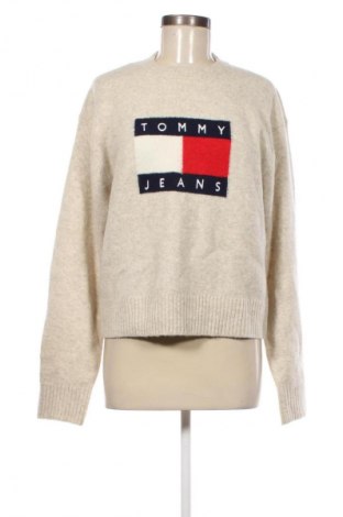 Дамски пуловер Tommy Jeans, Размер S, Цвят Екрю, Цена 27,60 €