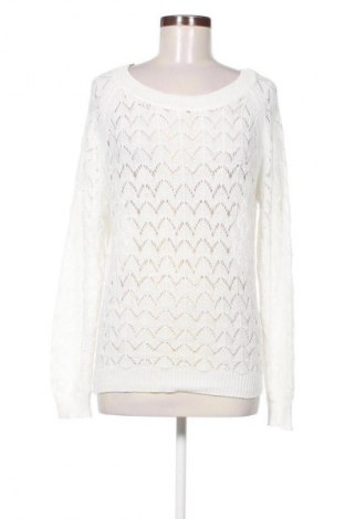Damski sweter Unbranded, Rozmiar L, Kolor Biały, Cena 24,99 zł