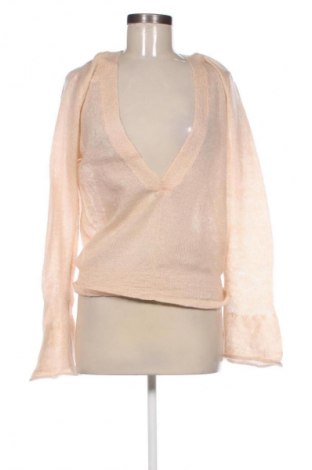 Дамски пуловер Unbranded, Размер M, Цвят Бежов, Цена 10,73 €