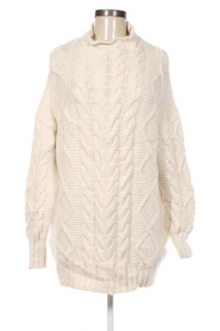 Pulover de femei Zara, Mărime M, Culoare Ecru, Preț 103,99 Lei, #134187878