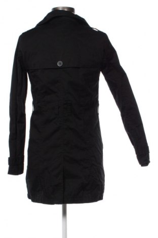 Trench de femei Bershka, Mărime S, Culoare Negru, Preț 54,99 Lei