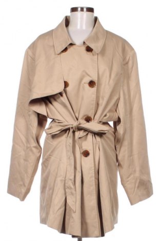 Дамски шлифер ONLY Carmakoma, Размер 3XL, Цвят Бежов, Цена 25,56 €