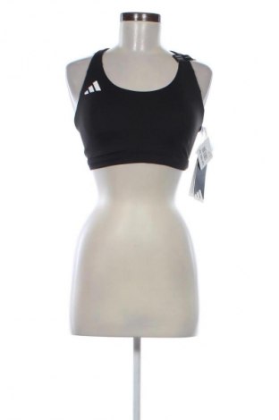 Γυναίκειο αθλητικό τοπ Adidas, Μέγεθος M, Χρώμα Μαύρο, Τιμή 41,99 €