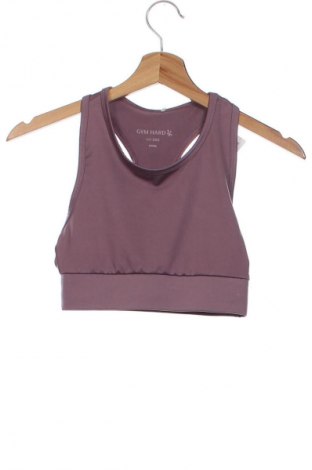 Damski sportowy top Sinsay, Rozmiar XXS, Kolor Popielaty róż, Cena 31,45 zł