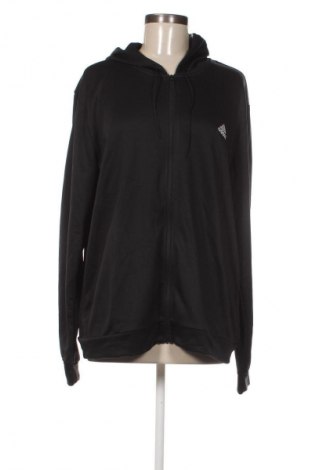 Γυναικείο φούτερ Adidas, Μέγεθος XXL, Χρώμα Μαύρο, Τιμή 53,99 €