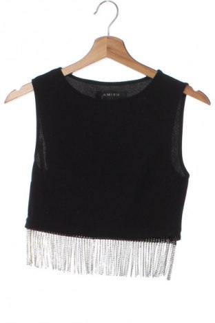 Γυναικείο τοπ Amisu, Μέγεθος S, Χρώμα Μαύρο, Τιμή 11,99 €