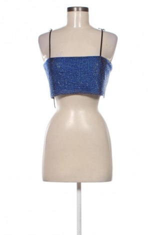 Damentop Bershka, Größe M, Farbe Blau, Preis 9,99 €