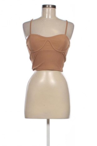 Dámsky top  Bershka, Veľkosť S, Farba Hnedá, Cena  17,09 €