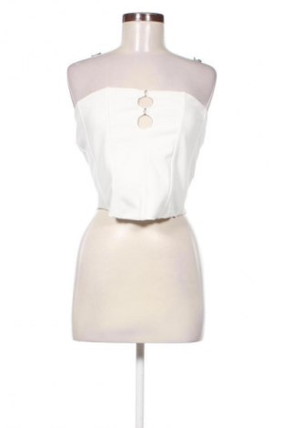 Női top Bershka, Méret L, Szín Fehér, Ár 3 169 Ft