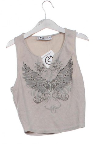 Damski top Fb Sister, Rozmiar XS, Kolor Szary, Cena 26,99 zł