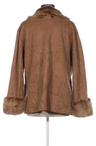 Damski skórzany płaszcz Unbranded, Rozmiar XL, Kolor Brązowy, Cena 559,99 zł