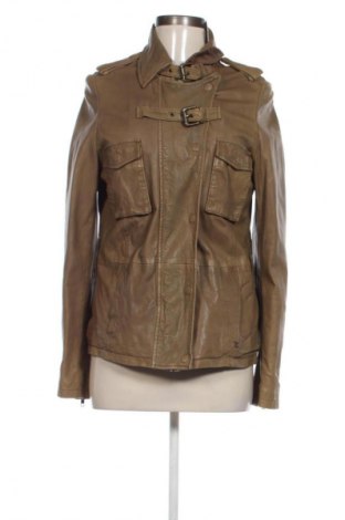 Damen Lederjacke I.Code, Größe M, Farbe Grün, Preis € 9,99