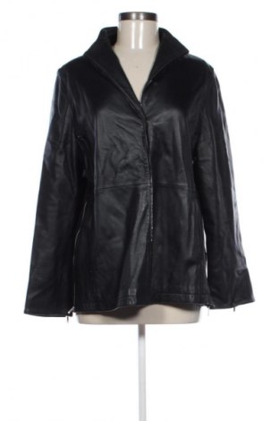 Дамско кожено яке Unbranded, Размер M, Цвят Черен, Цена 25,56 €