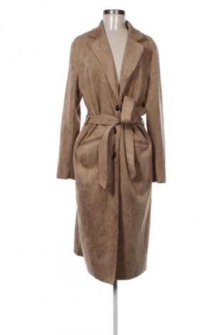 Damenmantel Free Quent, Größe XL, Farbe Beige, Preis 57,99 €, #134309658
