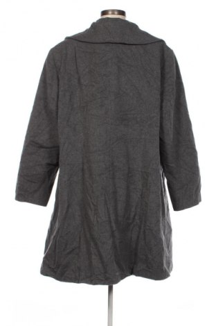 Γυναικείο παλτό Mia Moda, Μέγεθος 3XL, Χρώμα Γκρί, Τιμή 32,99 €