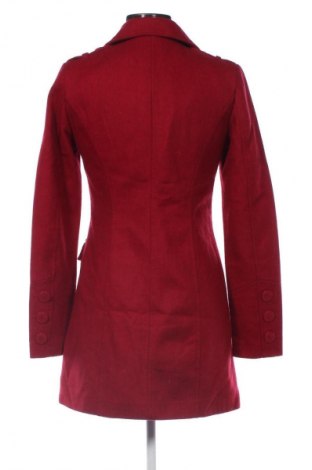 Дамско палто Stradivarius, Размер S, Цвят Червен, Цена 45,50 €