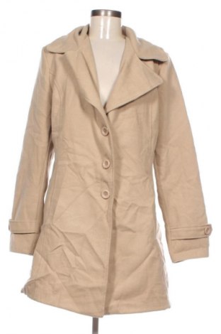 Дамско палто Unbranded, Размер XXL, Цвят Бежов, Цена 27,60 €