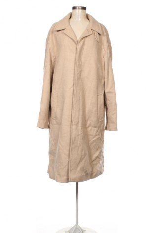 Дамско палто Zara, Размер L, Цвят Бежов, Цена 31,18 €