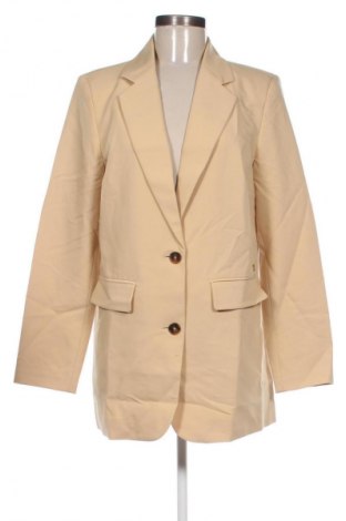 Γυναικείο σακάκι Delmao, Μέγεθος L, Χρώμα  Μπέζ, Τιμή 20,99 €