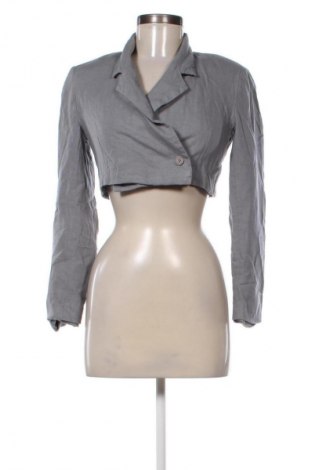 Дамско сако Pull&Bear, Размер XS, Цвят Сив, Цена 15,84 €