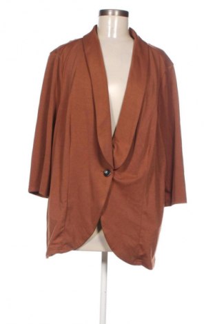 Női blézer SHEIN, Méret 4XL, Szín Barna, Ár 3 459 Ft