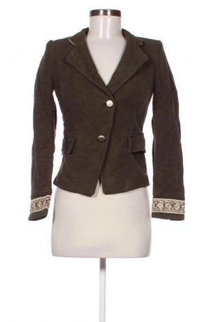 Damen Blazer Zara, Größe XS, Farbe Grün, Preis € 10,99