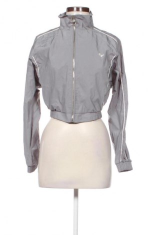 Дамско яке Bershka, Размер XS, Цвят Сив, Цена 18,34 €